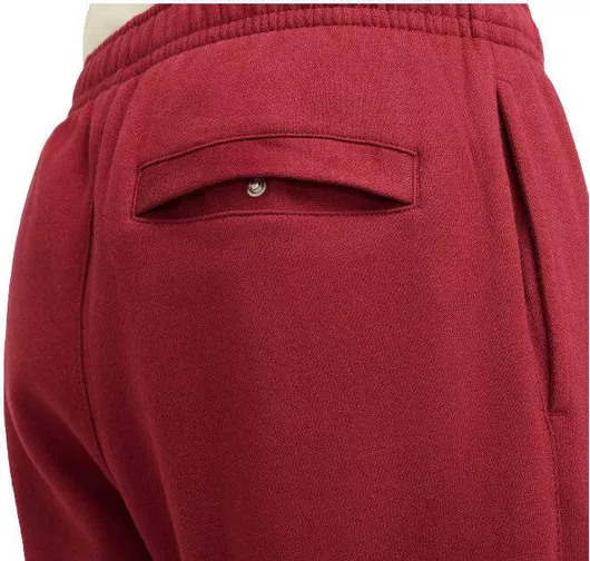 Nike Club Παντελόνι Φόρμας Κόκκινο με Λάστιχο