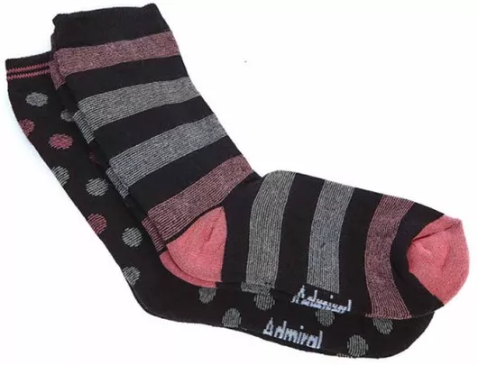 Admiral Ermal Γυναικείες Ισοθερμικές Κάλτσες Πολύχρωμες 2 ζεύγη