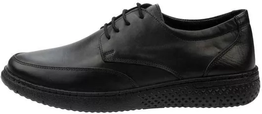 Gale Δερμάτινα Ανδρικά Casual Παπούτσια Ανατομικά Μαύρο