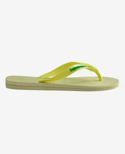 Havaianas Brasil Logo Σαγιονάρες Πράσινο