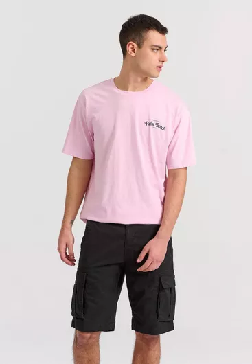 Funky Buddha Ανδρική Βερμούδα Cargo Μαύρο