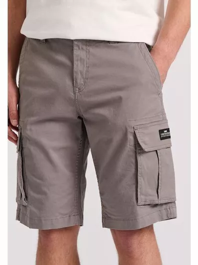 Funky Buddha Ανδρική Βερμούδα Cargo Grey