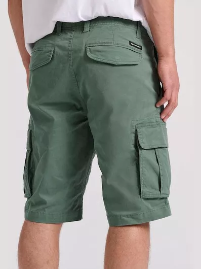 Funky Buddha Ανδρική Βερμούδα Cargo Πράσινο