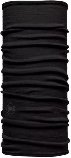 Buff Merino Παιδικό Κασκόλ Λαιμός Υφασμάτινος Μαύρος