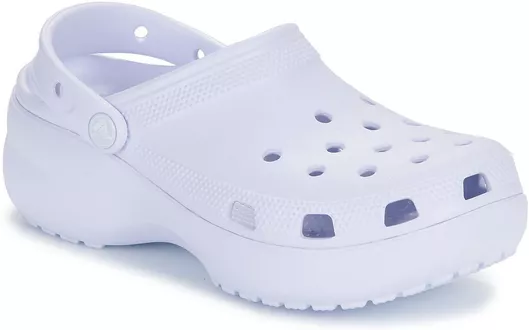 Crocs Classic Platform Clog Γυναικεία Σαμπό Μοβ