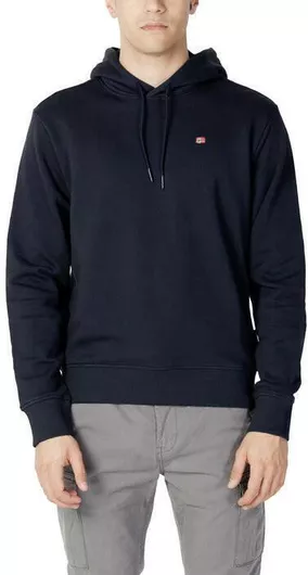 Napapijri Φούτερ με Κουκούλα Σκούρο Μπλέ