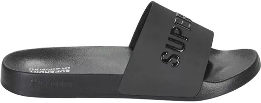 Superdry Code Vegan Pool Σαγιονάρες Μαύρο