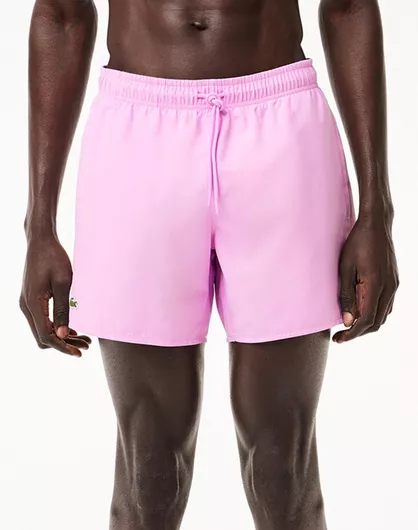 Lacoste Ανδρικό Μαγιό Σορτς Pink