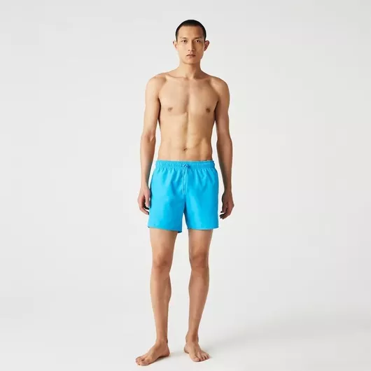 Lacoste Ανδρικό Μαγιό Σορτς Τιρκουάζ