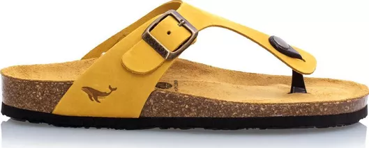 Plakton Δερμάτινα Γυναικεία Σανδάλια Ανατομικά Mayo