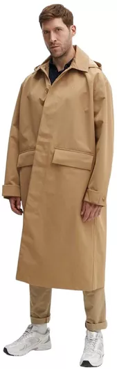 Calvin Klein Ανδρικό Παλτό Beige