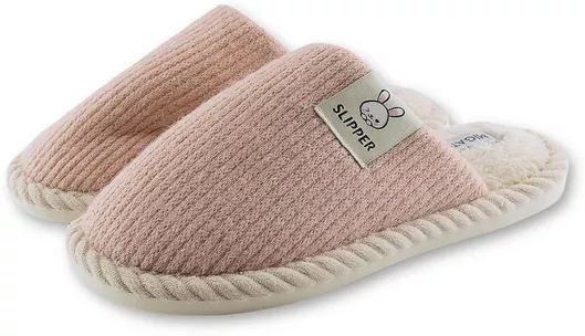 Migato Χειμερινές Γυναικείες Παντόφλες σε Ροζ χρώμα