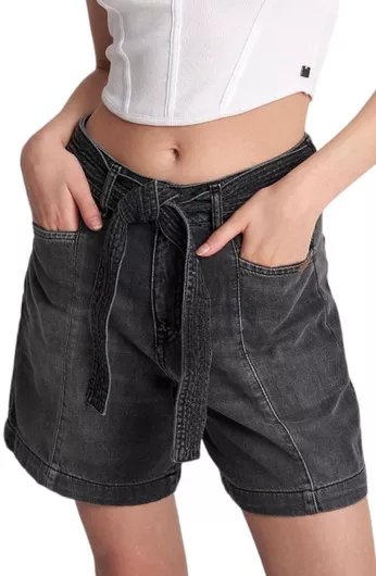 Attrattivo Γυναικεία Βερμούδα BLACK