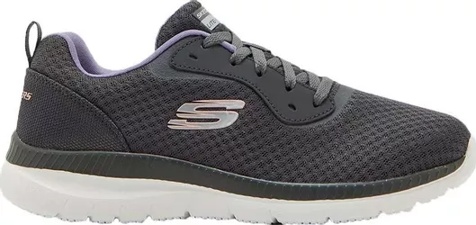 Skechers Bountiful Quick Path Γυναικεία Αθλητικά Παπούτσια Running Charcoal / Lavender