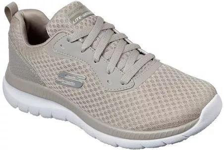 Skechers Bountiful Quick Path Γυναικεία Αθλητικά Παπούτσια Training Taupe