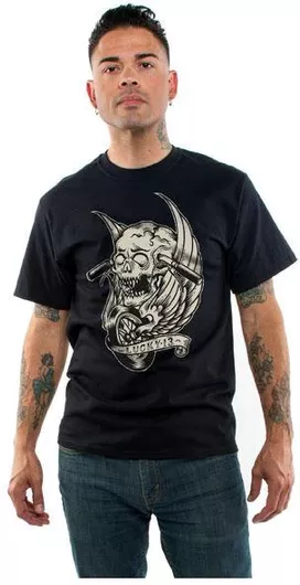 T-shirt Lucky 13 Μαύρο
