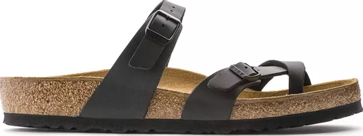 Birkenstock Mayari Birko-Flor Γυναικεία Σανδάλια Ανατομικά Μαύρο Regular Fit