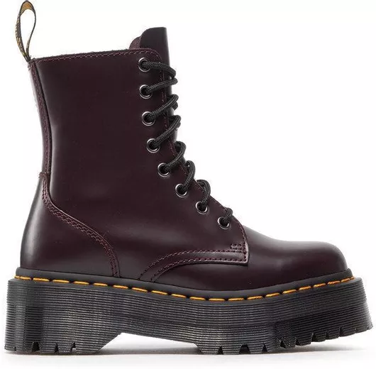 Dr. Martens Jadon Smooth Δερμάτινα Γυναικεία Αρβυλάκια Μπορντό
