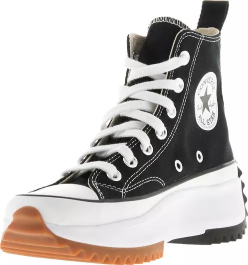 Converse Run Star Hike Hi Flatforms Μποτάκια Black / White / Gum