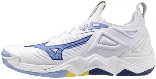 Mizuno Wave Momentum 3 Ανδρικά Αθλητικά Παπούτσια Βόλεϊ White / Bellwether Blue / Bel Air Blue