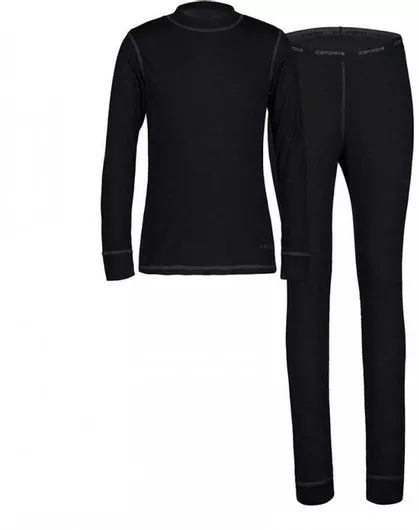 Icepeak Ivesdale Παιδικό Ισοθερμικό Σετ Black