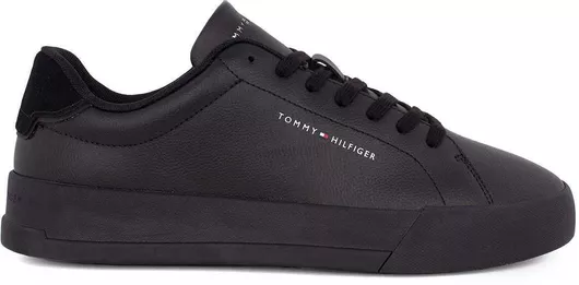 Tommy Hilfiger Court Ανδρικά Sneakers Μαύρο