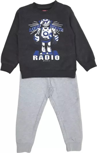 Joyce Παιδικό Σετ Φόρμας Grey