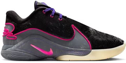 LeBron 22 "Blacklight" Χαμηλά Μπασκετικά Παπούτσια Black / Laser Fuchsia / Dark Grey / Field Purple / Guava Ice / Vapor Green