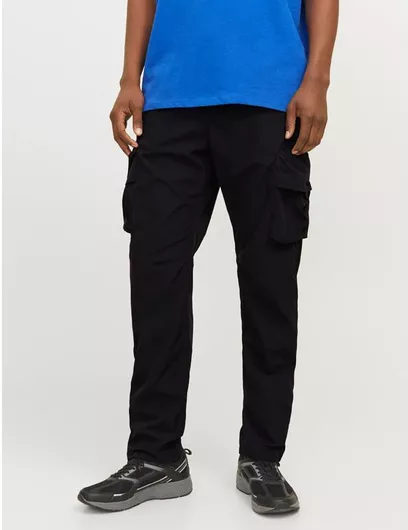 Jack & Jones Παντελόνι Cargo Μαύρο