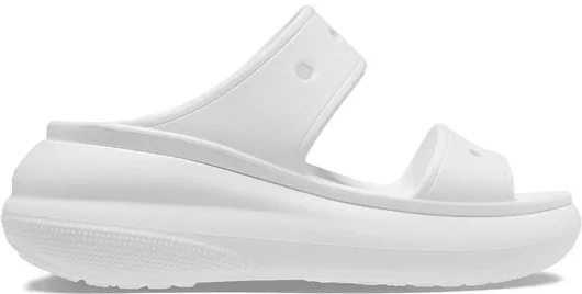 Crocs Classic Crush Σαγιονάρες Λευκό