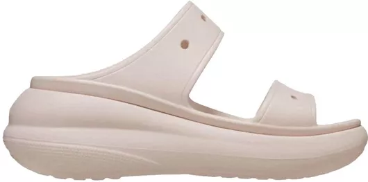 Crocs Crush Σαγιονάρες με Πλατφόρμα Ροζ