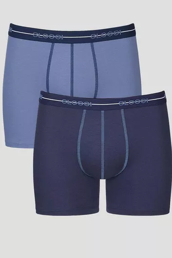 Sloggi Go Start Short Ανδρικά Μποξεράκια με Σχέδια 2Pack