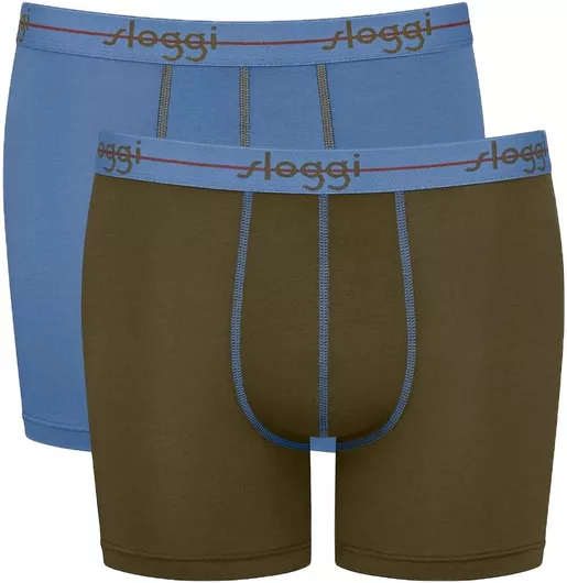 Sloggi Ανδρικά Μποξεράκια Ραφ-χακι 2Pack