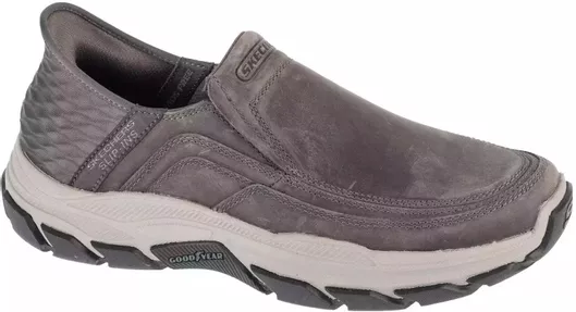 Skechers Ανδρικά Slip-On Παπούτσια Γκρι