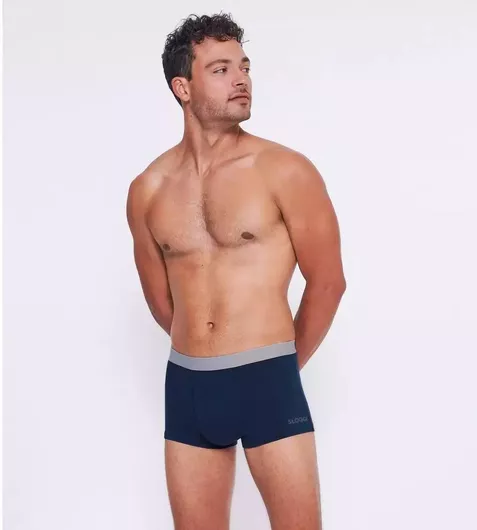 Sloggi Go Abc Ανδρικά Μποξεράκια Σκούρο Μπλε 2Pack