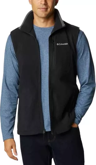 Columbia Fast Trek Fleece Αμάνικο Μπουφάν Black