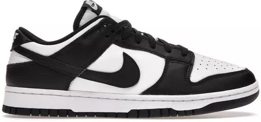 Nike Dunk Low White / White / Black