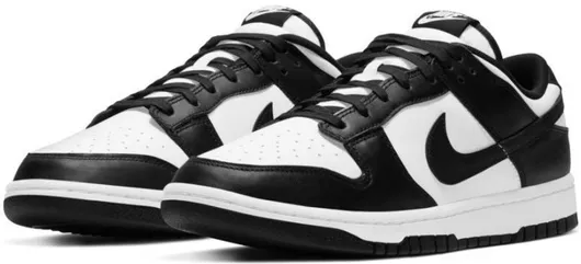 Nike Dunk Low White / White / Black