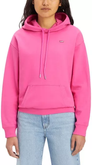 Levi's Standard Γυναικείο Φούτερ με Κουκούλα Φούξια