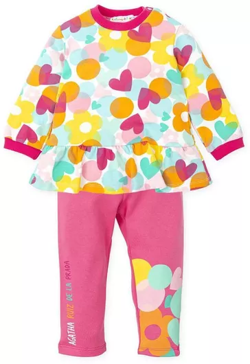 Agatha Ruiz De La Prada Σετ Χειμερινό 2τμχ Εμπριμέ