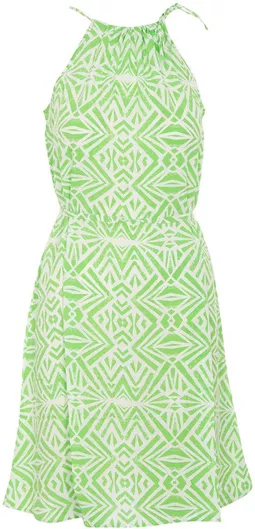 Only Καλοκαιρινό Mini Φόρεμα Summer Green