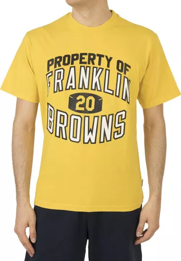 Franklin & Marshall Polo Μπλούζα Κοντομάνικη Κίτρινο