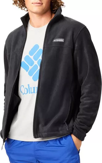 Columbia Steens Mountain Full Zip 2.0 Ανδρική Ζακέτα Fleece Μαύρο