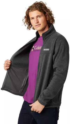Columbia Steens Mountain Full Zip 2.0 Ανδρική Ζακέτα Fleece Γκρι