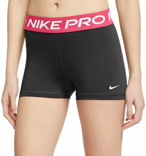 Nike Dri-Fit Training Γυναικείο Κολάν Black / Aster Pink / White