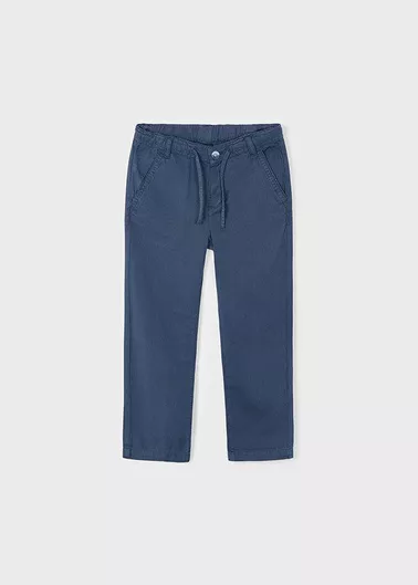 Παιδικό Παντελόνι Λινό Navy Blue