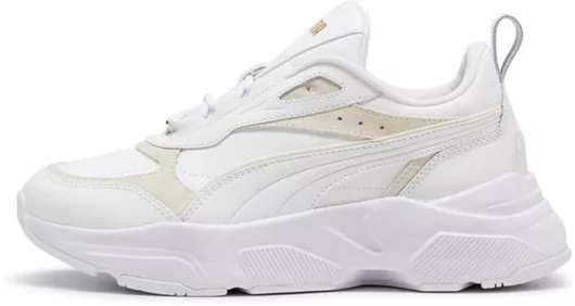 Puma Cassia Lux Chunky White / Alpine Snow / Gold