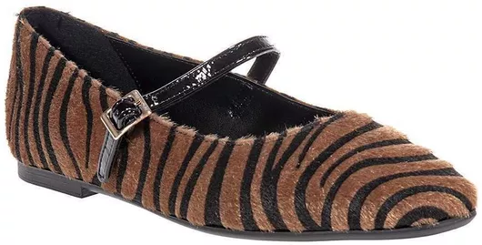 Beatris Δερμάτινες Γυναικείες Μπαλαρίνες Ταμπά