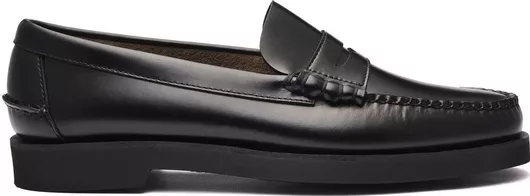Sebago Dan Polaris Δερμάτινα Ανδρικά Loafers Μαύρο