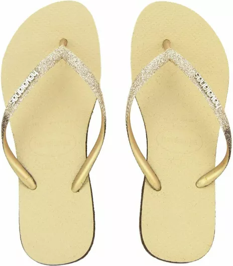 Havaianas Slim Sparkle Σαγιονάρες Sand Grey